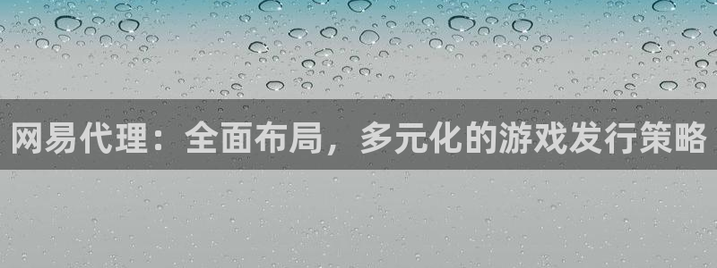 新宝GG实业投资(东莞)有限公司：网易代理：全面布局，多元化的游戏发行策略